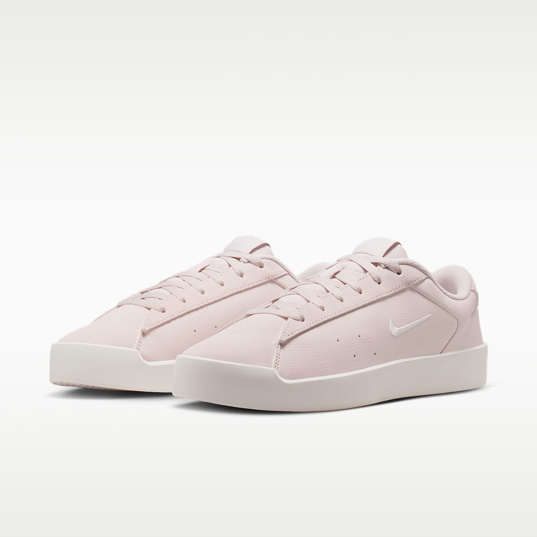 Nike Court Heritage Damenschuh – Pearl Pink/Summit White/Summit White