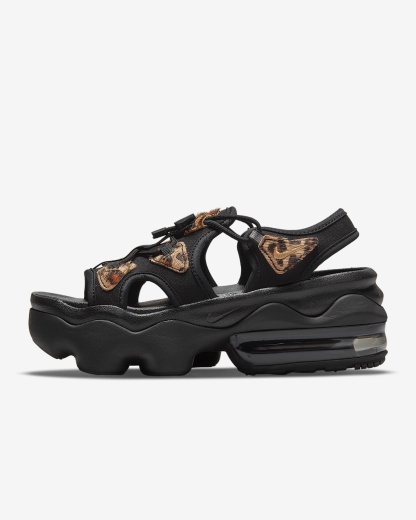 Nike Air Max Koko Damen-Sandale – Schwarz/Schwarz/Anthracite/Metallic Gold