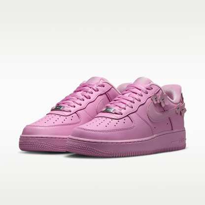 Nike Air Force 1 '07 "Florette" Schuh (Damen) – Pink Rise/Pink Foam/Metallic Silver/Pink Rise