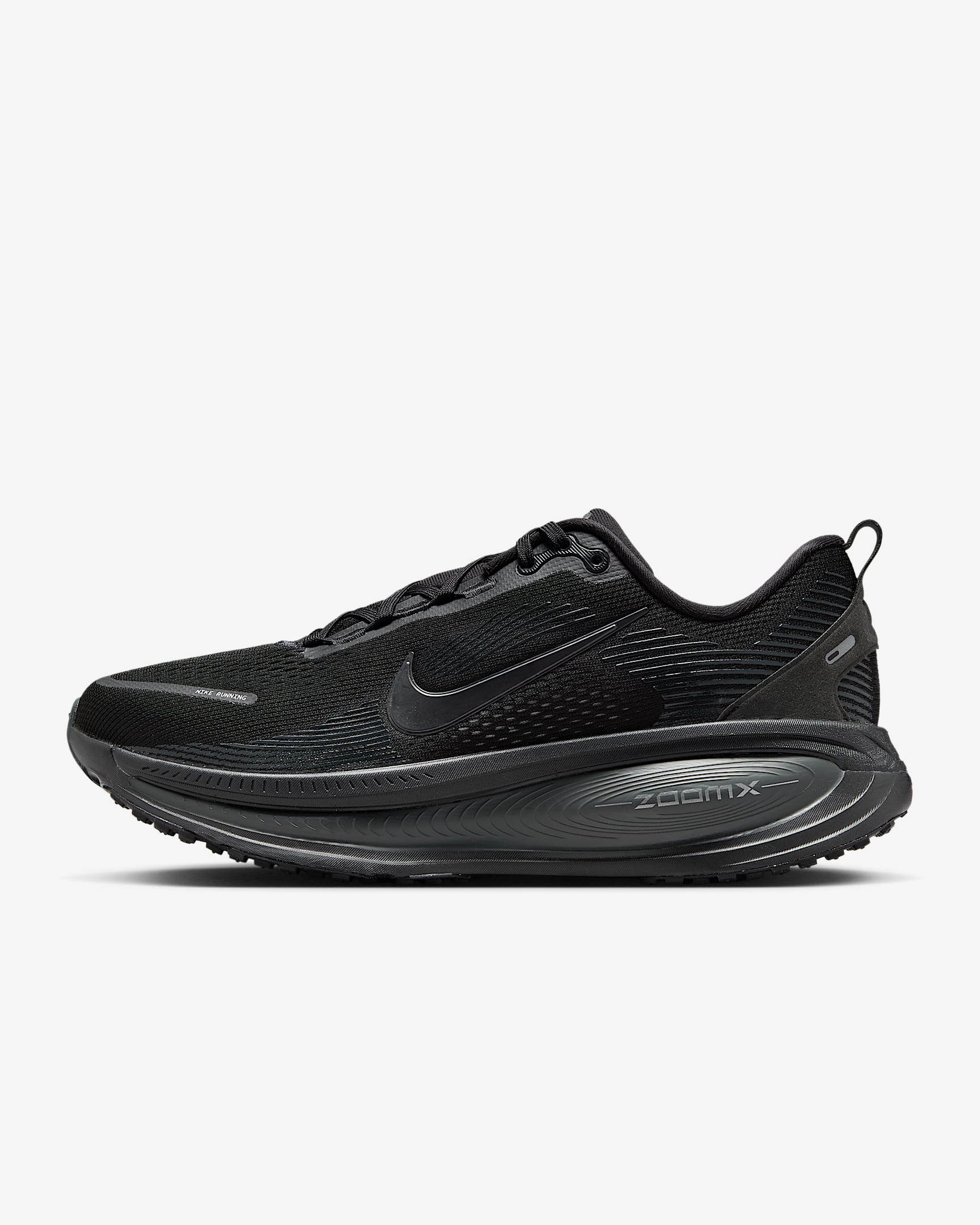 Nike Vomero 18 Straßenlaufschuh (Herren) – Schwarz/Dark Smoke Grey/Light Smoke Grey/Schwarz