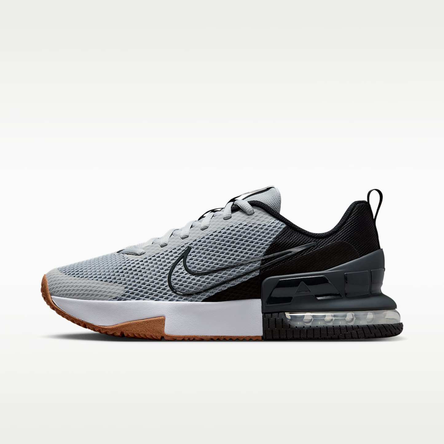 Nike Air Max Alpha Trainer 6 Workout-Schuh (Herren) – Light Smoke Grey/Schwarz/Gum Medium Brown/Anthracite