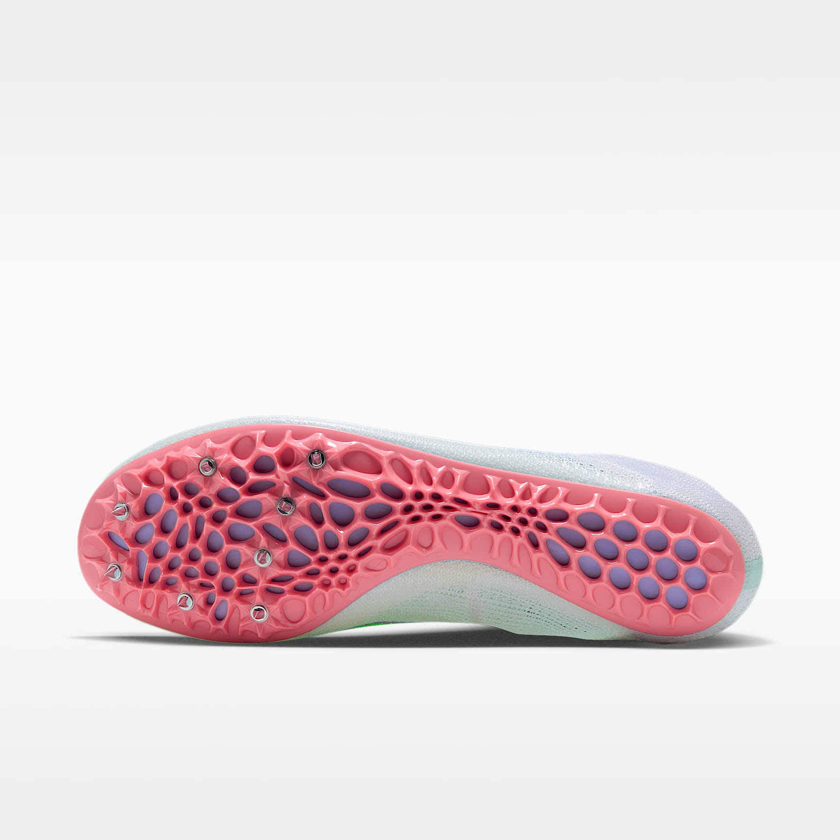 Nike Zoom Superfly Elite 2 Sprint-Spikes – Summit White/Aluminum/Atomic Pink/Electro Green