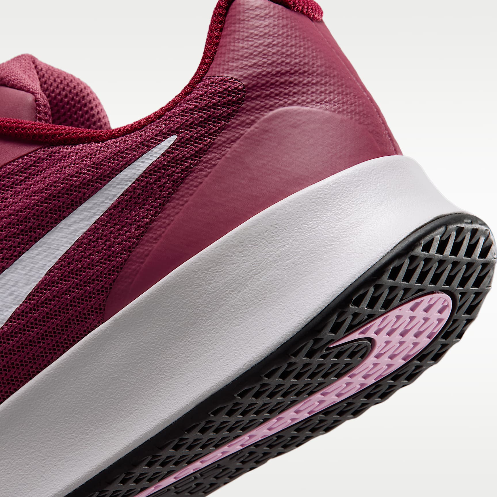 Nike Vapor Lite 3 Tennisschuh für Hartplätze (Damen) – Pink Smoke/Vast Grey/Schwarz/Weiß