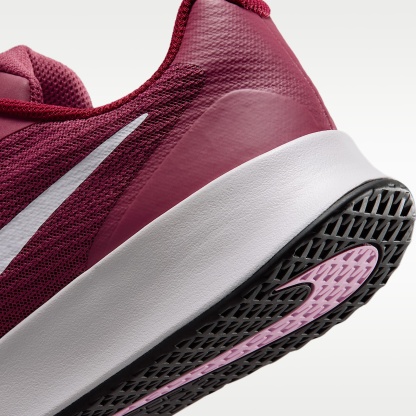 Nike Vapor Lite 3 Tennisschuh für Hartplätze (Damen) – Pink Smoke/Vast Grey/Schwarz/Weiß