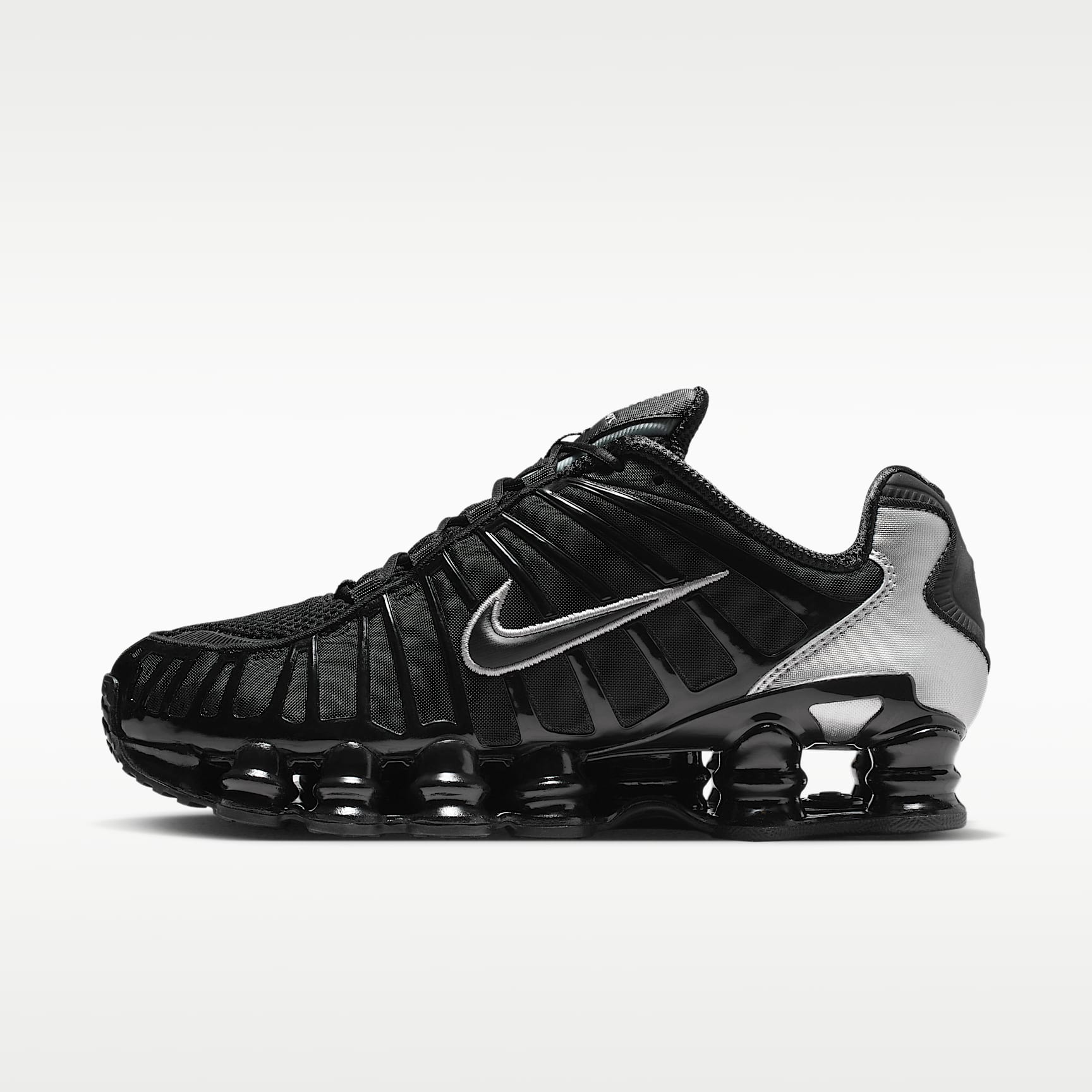 Nike Shox TL Schuh (Damen) – Schwarz/Metallic Silver