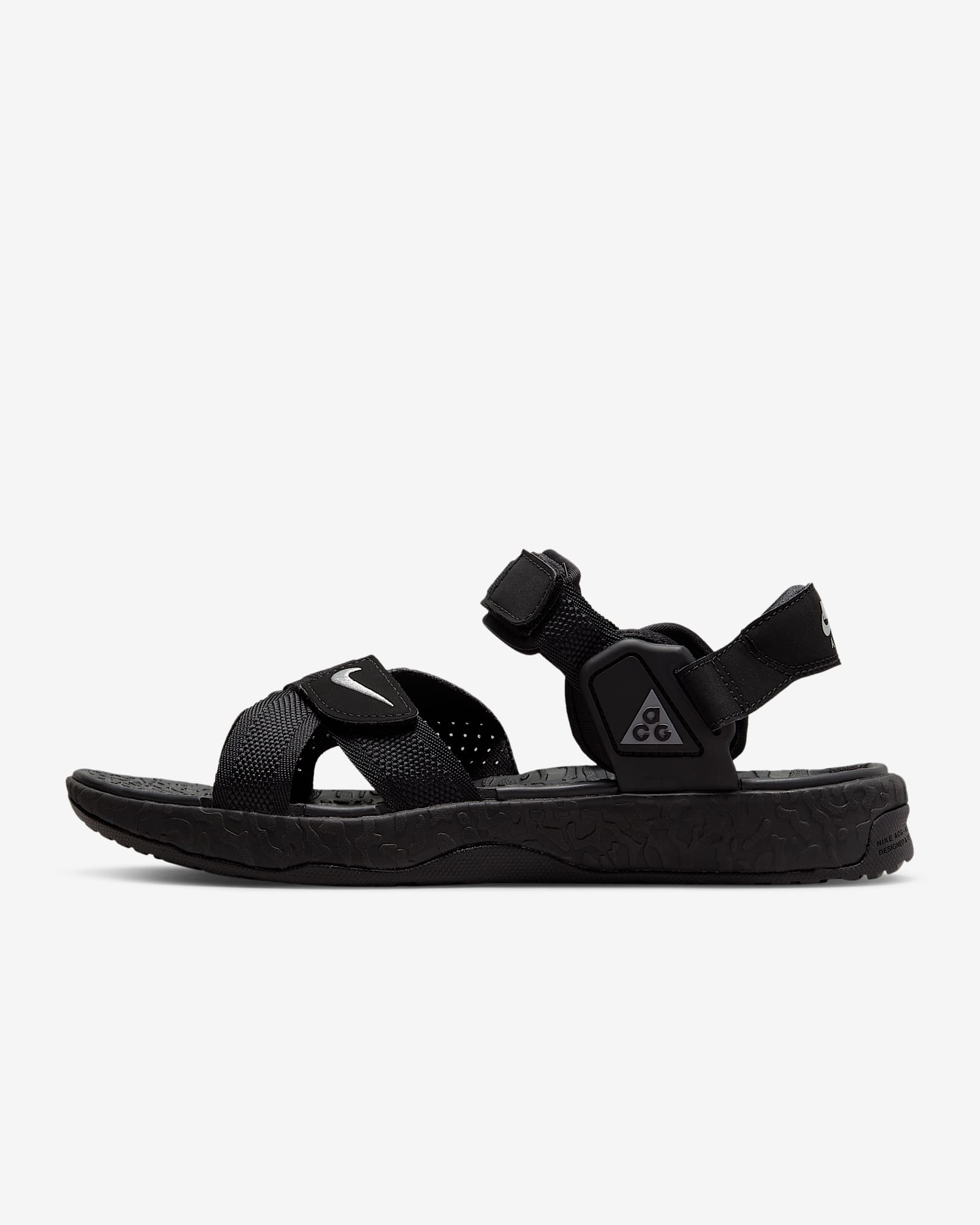 ACG Air Deschutz+ Sandalen – Schwarz/Schwarz/Anthracite/Grey Fog