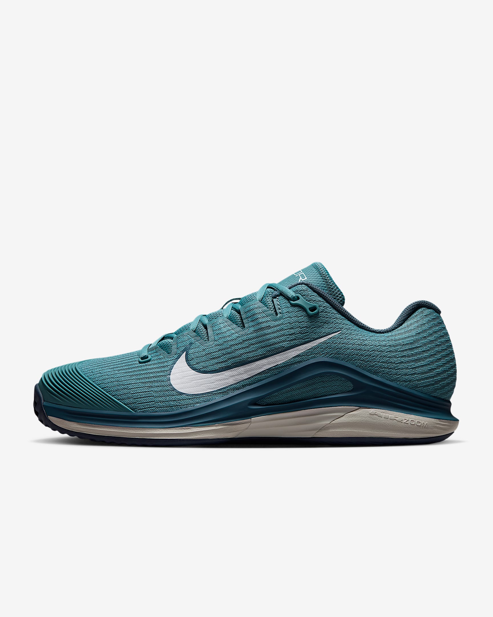 Nike Vapor 12 Clay Court Tennisschuh (Herren) – Smokey Blue/Light Bone/New Slate/Weiß