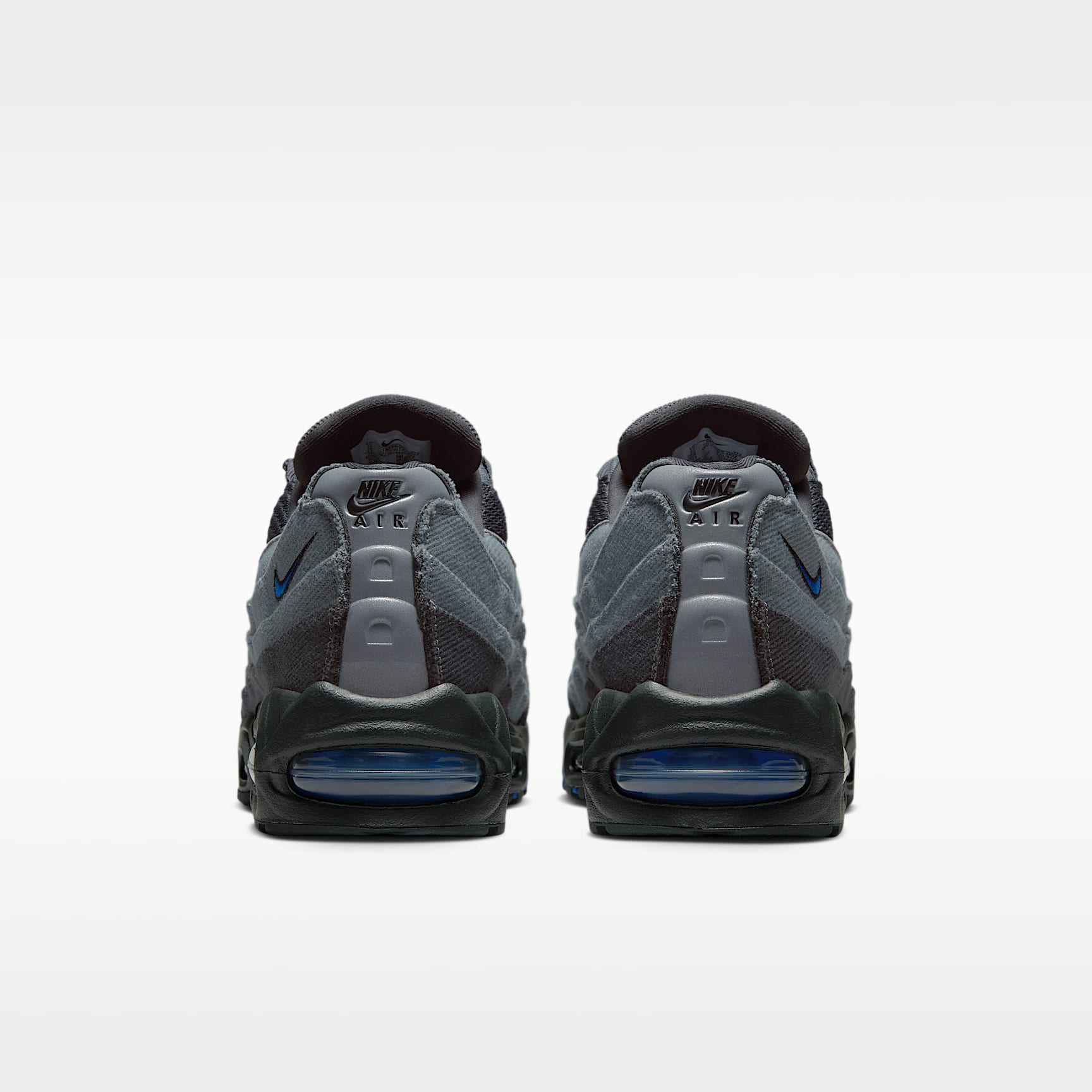 Nike Air Max 95 Big Bubble Schuh (Herren) – Smoke Grey/Anthracite/Schwarz/Racer Blue