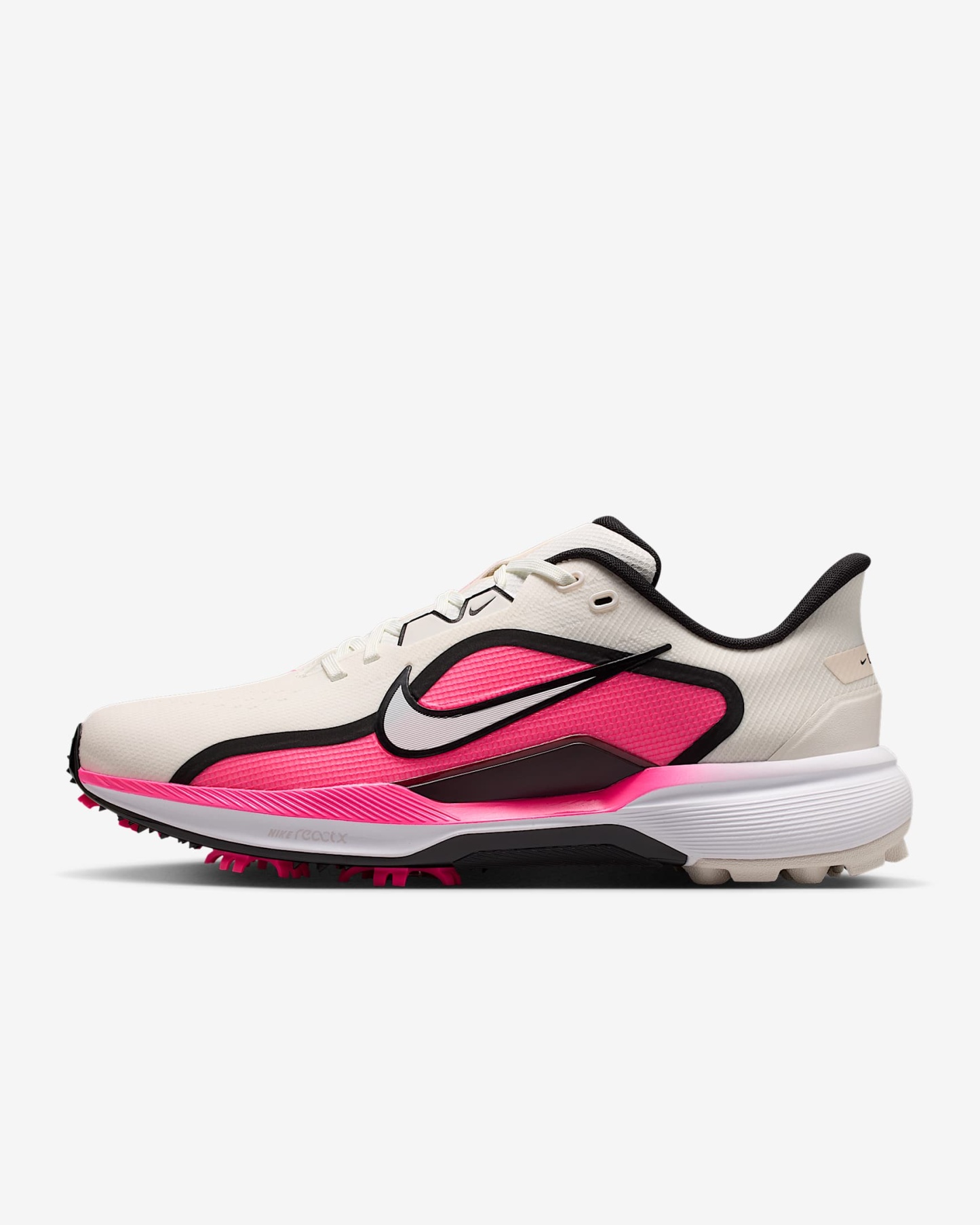 Nike Pegasus 1 G Golfschuh – Sail/Hyper Pink/Schwarz