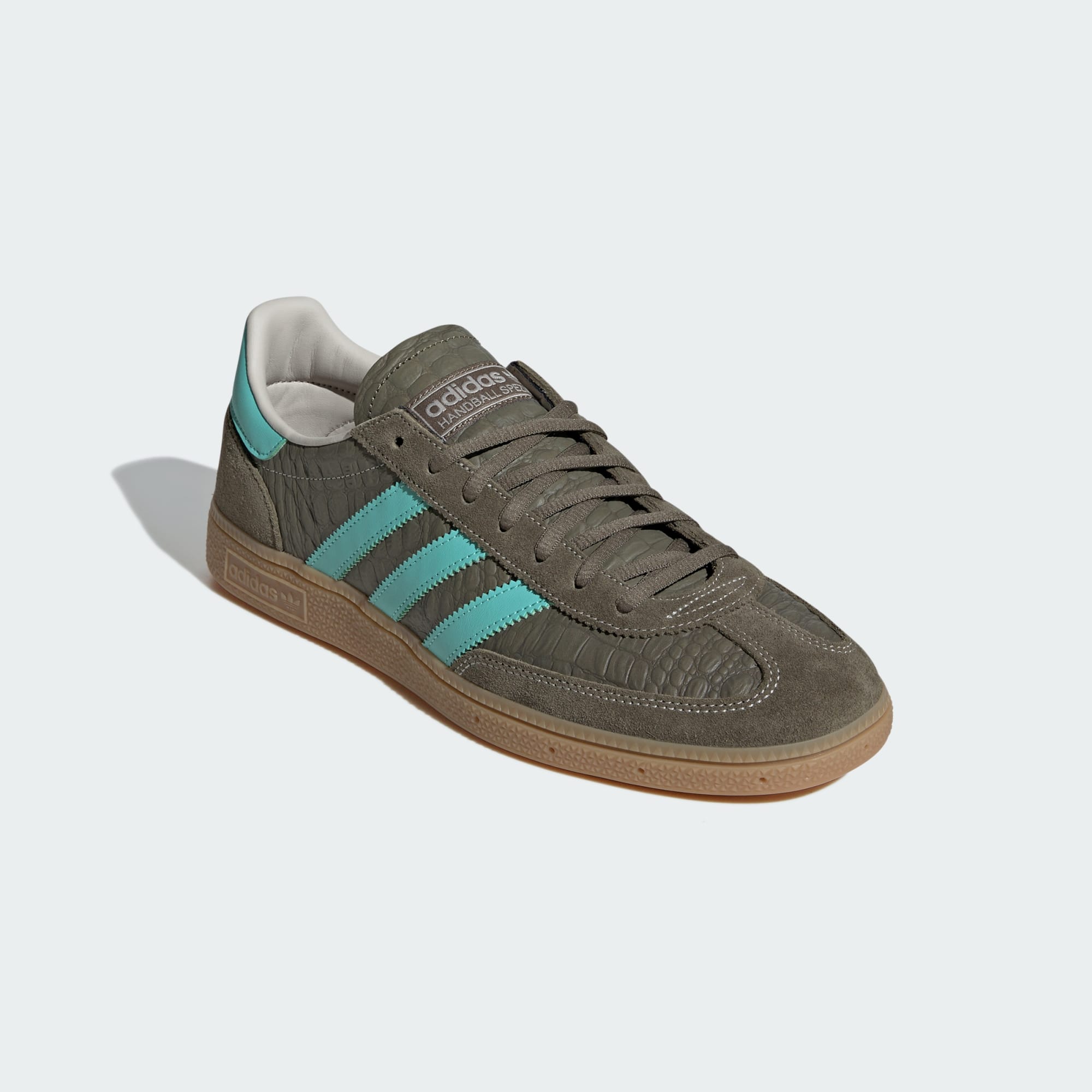 Handball Spezial Schuh – Olive Strata / Acid Mint / Gum – KI8685