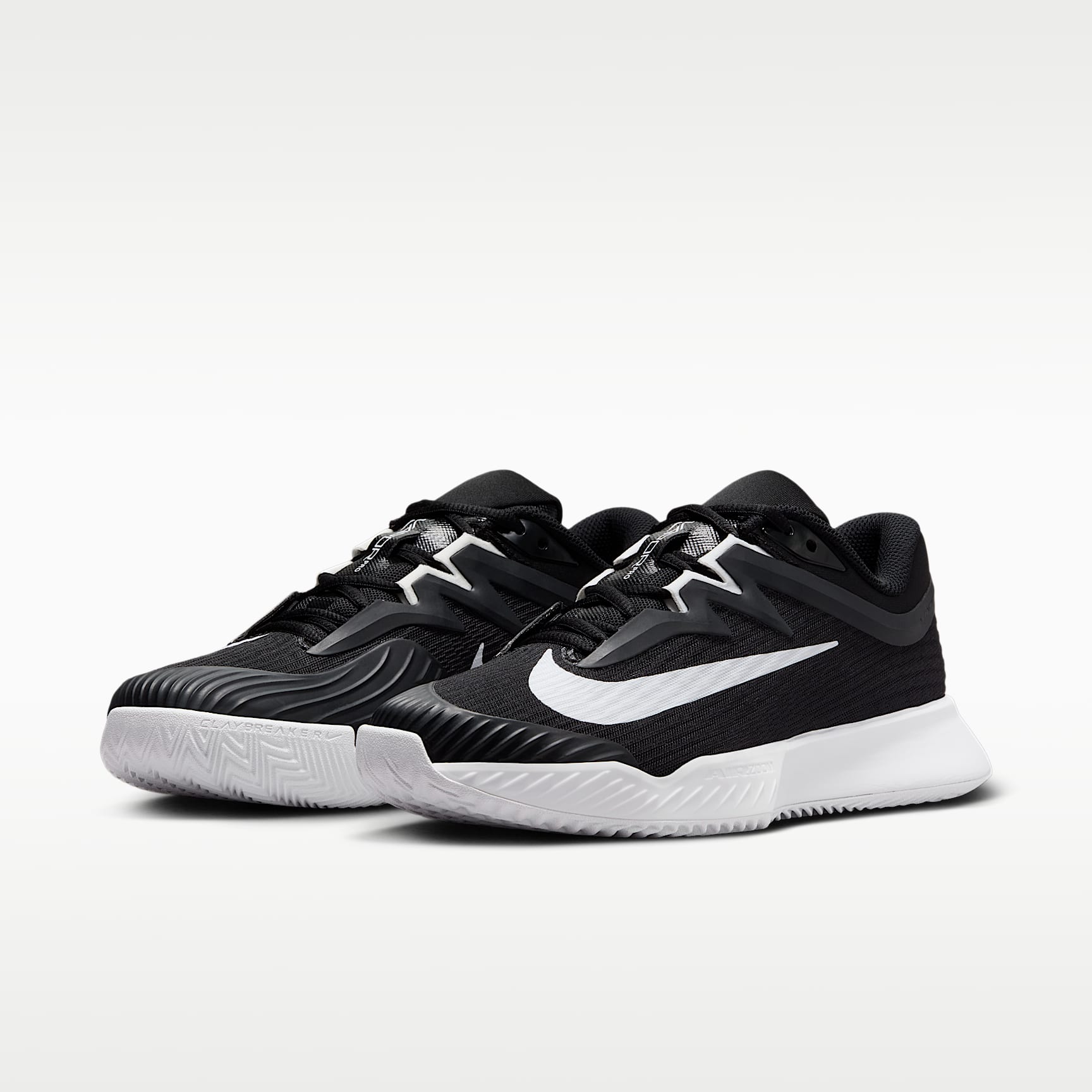 Nike Vapor Pro 3 Clay Court Tennisschuh (Damen) – Schwarz/Weiß