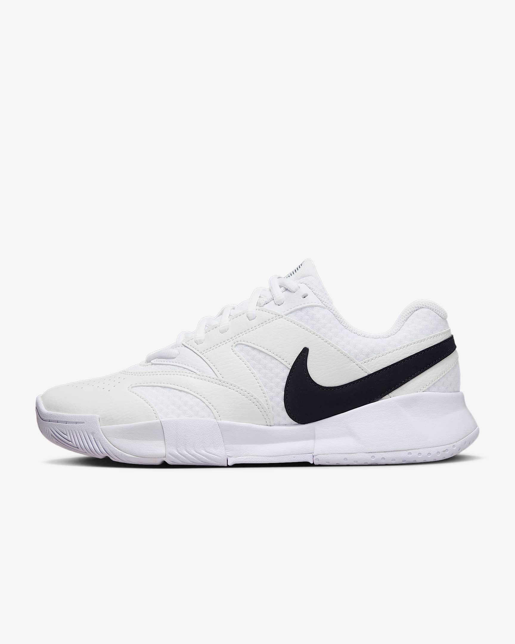 NikeCourt Lite 4 Tennisschuh für Hartplätze (Damen) – Weiß/Summit White/Schwarz