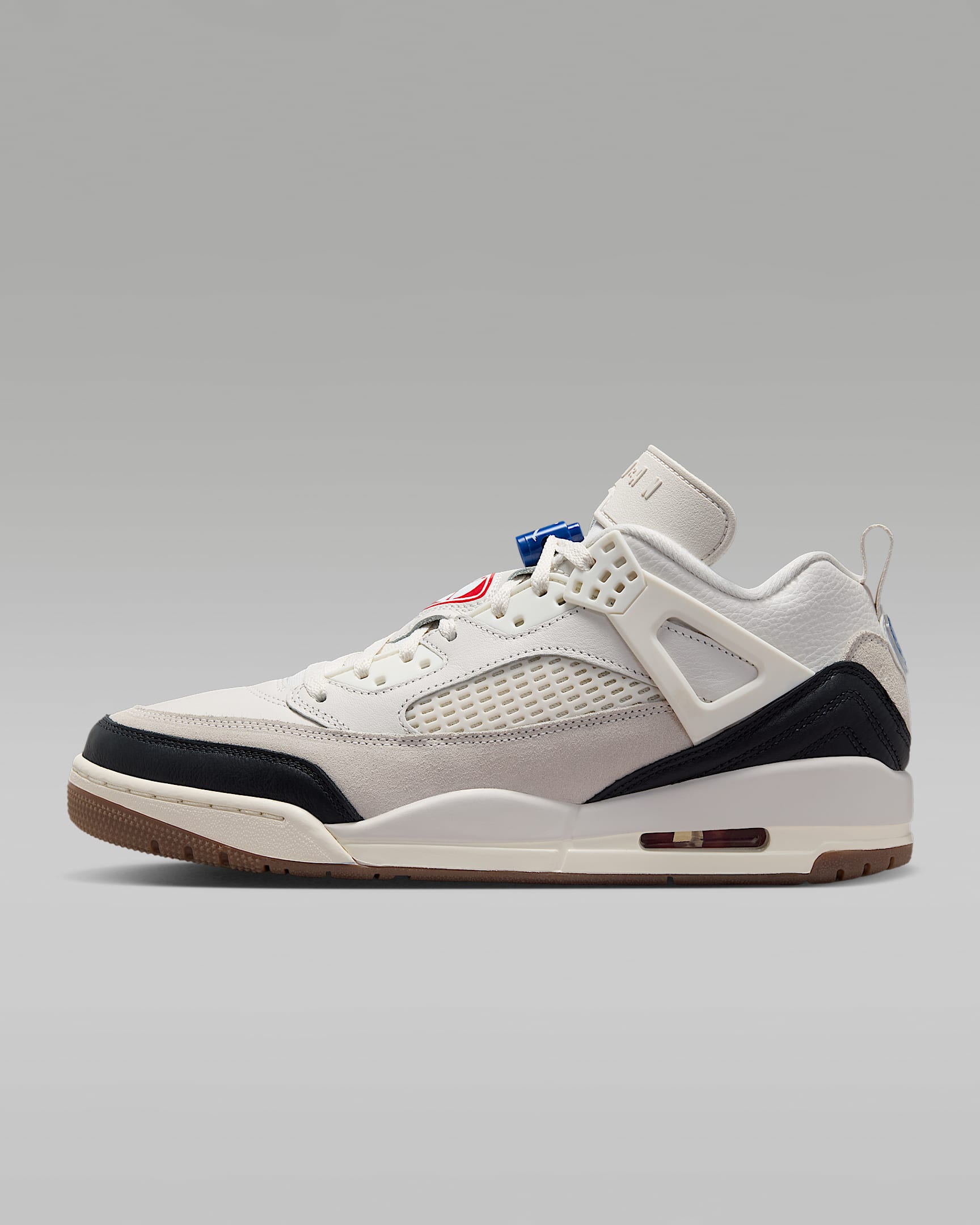 Jordan Spizike Low Schuh (Herren) – Phantom/Sail/Old Royal/University Red
