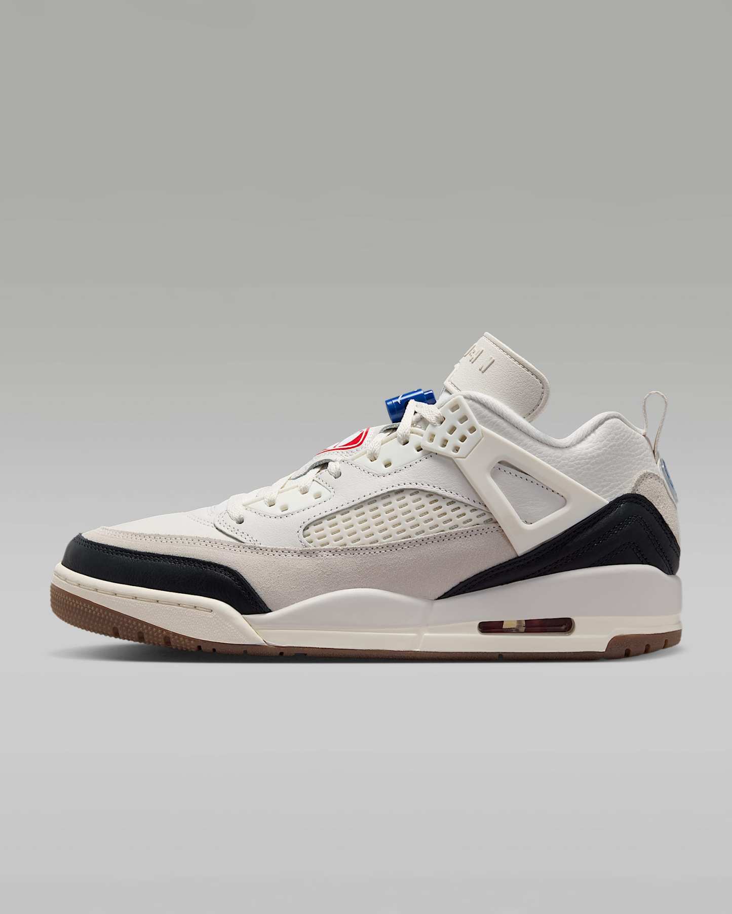 Jordan Spizike Low Schuh (Herren) – Phantom/Sail/Old Royal/University Red