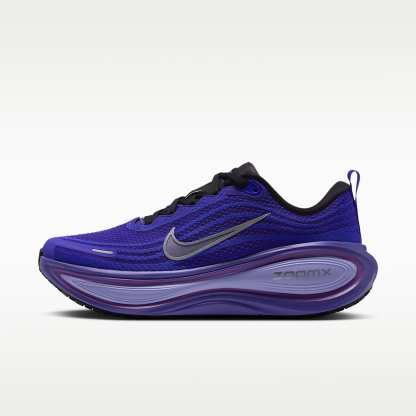 Nike Vomero Plus Straßenlaufschuh (Damen) – Schwarz/Persian Violet/Vivid Violet/Metallic Silver