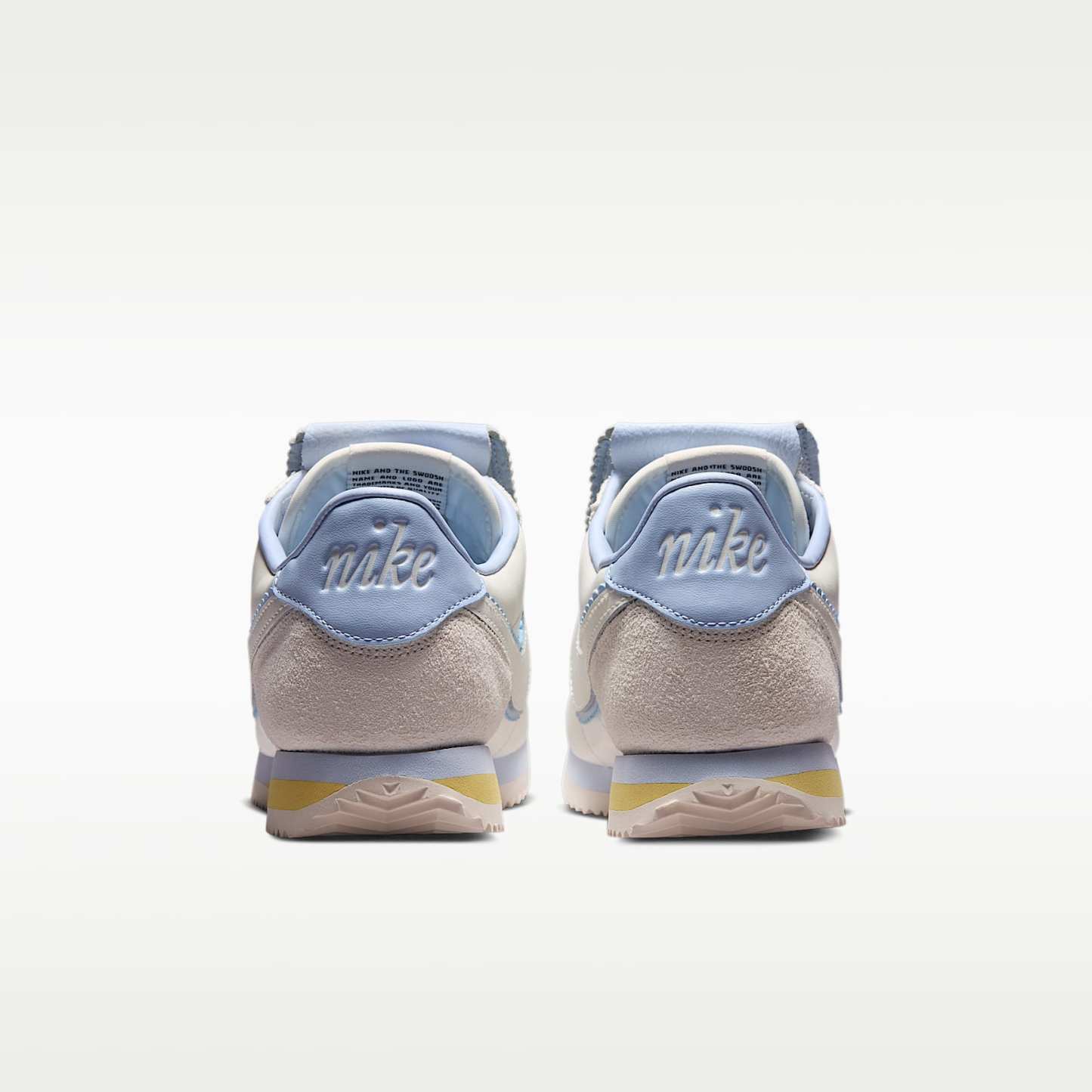 Nike Cortez Schuh (Damen) – Sail/Soft Yellow/Hydrogen Blue/Sail