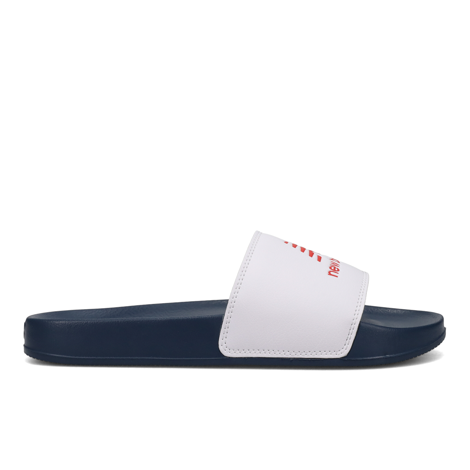 New Balance U 50 Slides Freizeitsandalen in WEISS