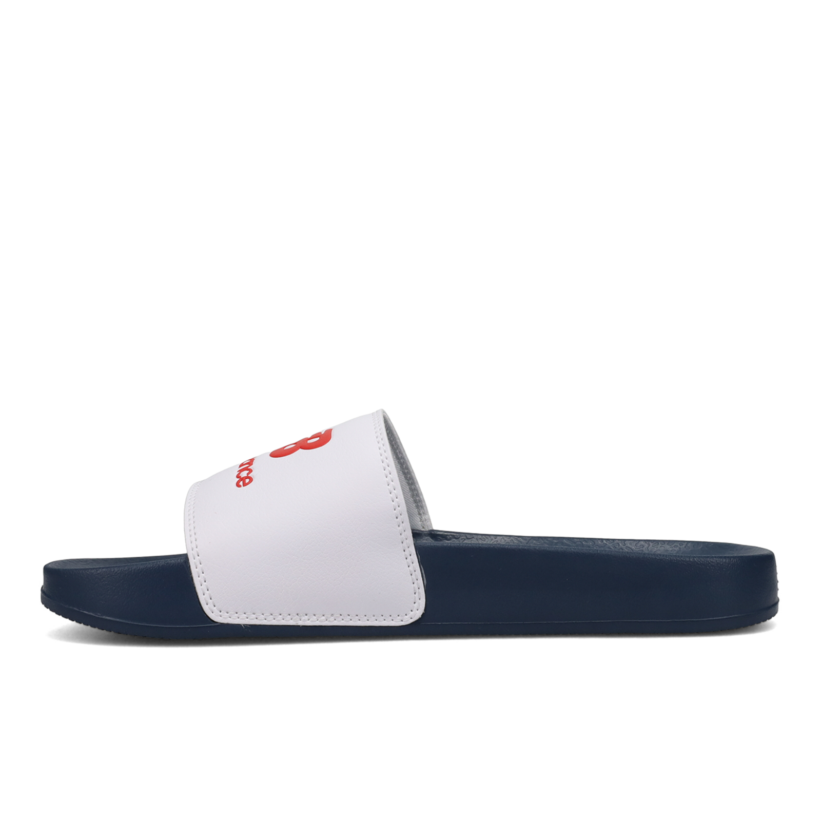 New Balance U 50 Slides Freizeitsandalen in WEISS