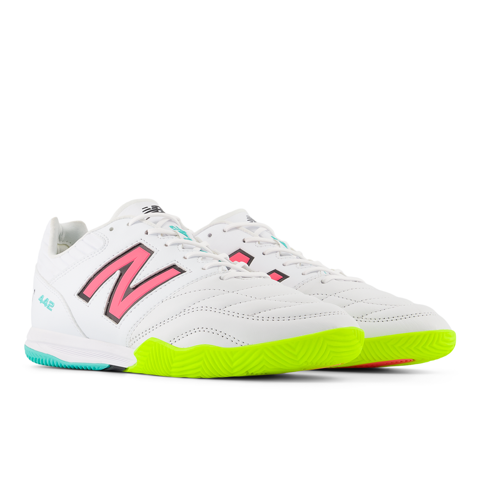 New Balance M Audazo Pro IN Colorful Indoorschuhe in WEISS