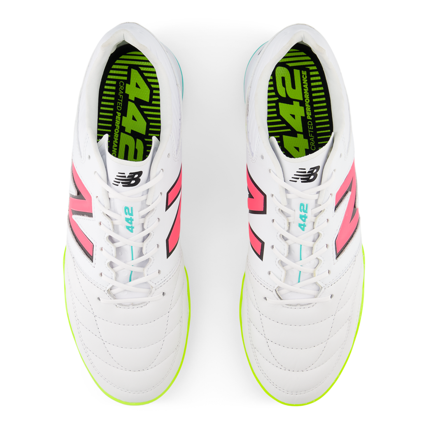 New Balance M Audazo Pro IN Colorful Indoorschuhe in WEISS
