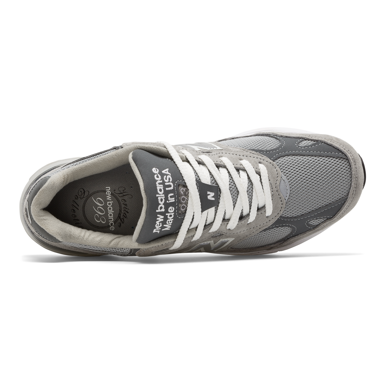 New Balance M Made in USA 993 Core Freizeitschuhe in GRAU