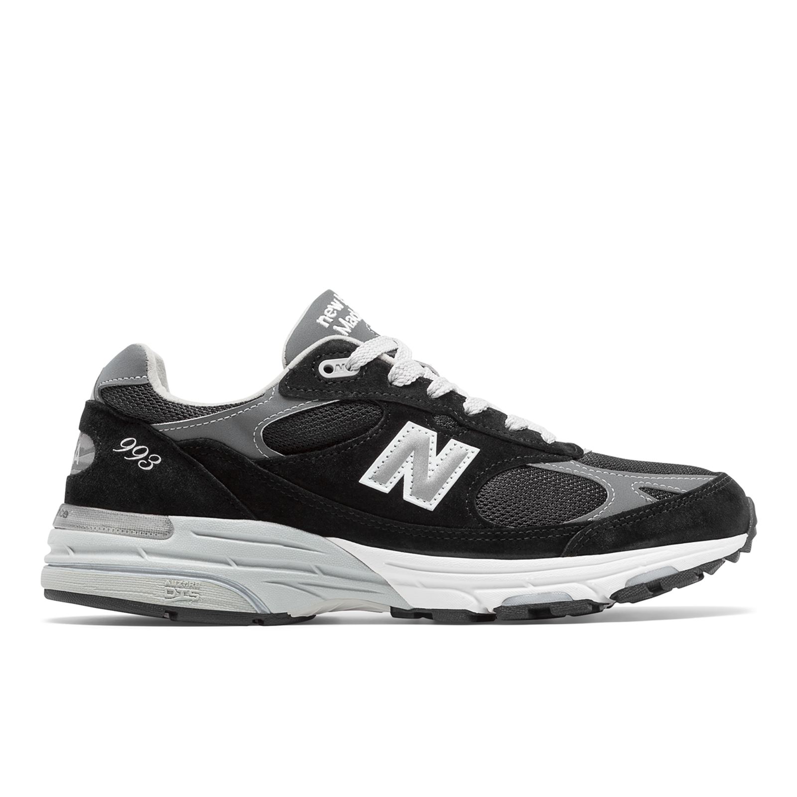 New Balance M 993 MiUS Core Freizeitschuhe in SCHWARZ