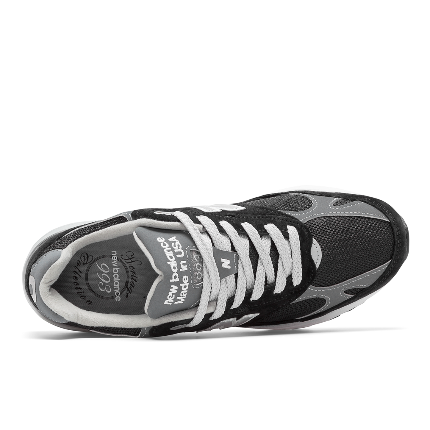 New Balance M 993 MiUS Core Freizeitschuhe in SCHWARZ