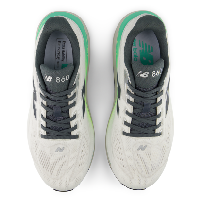 New Balance M 860 v15 Laufschuhe in WEISS