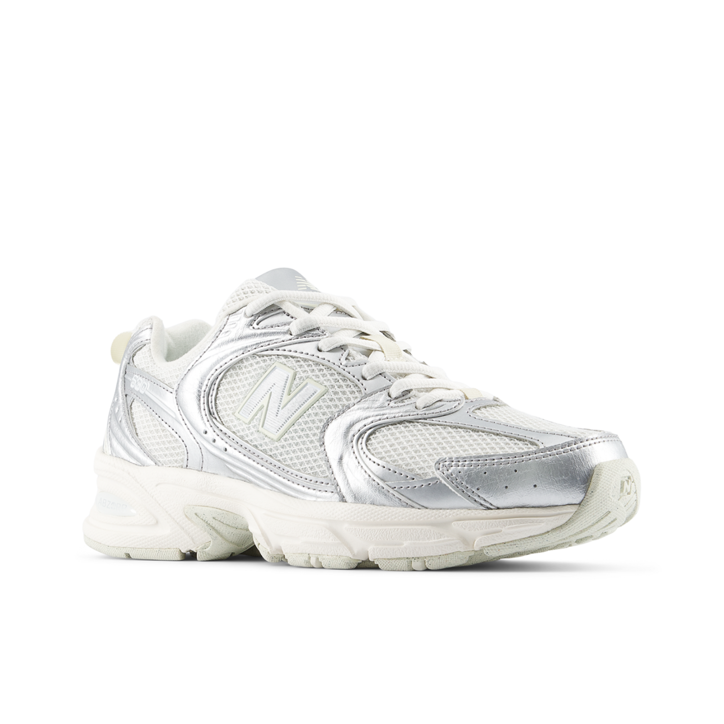 New Balance U 530 Metallic Fashion Freizeitschuhe in GRAU