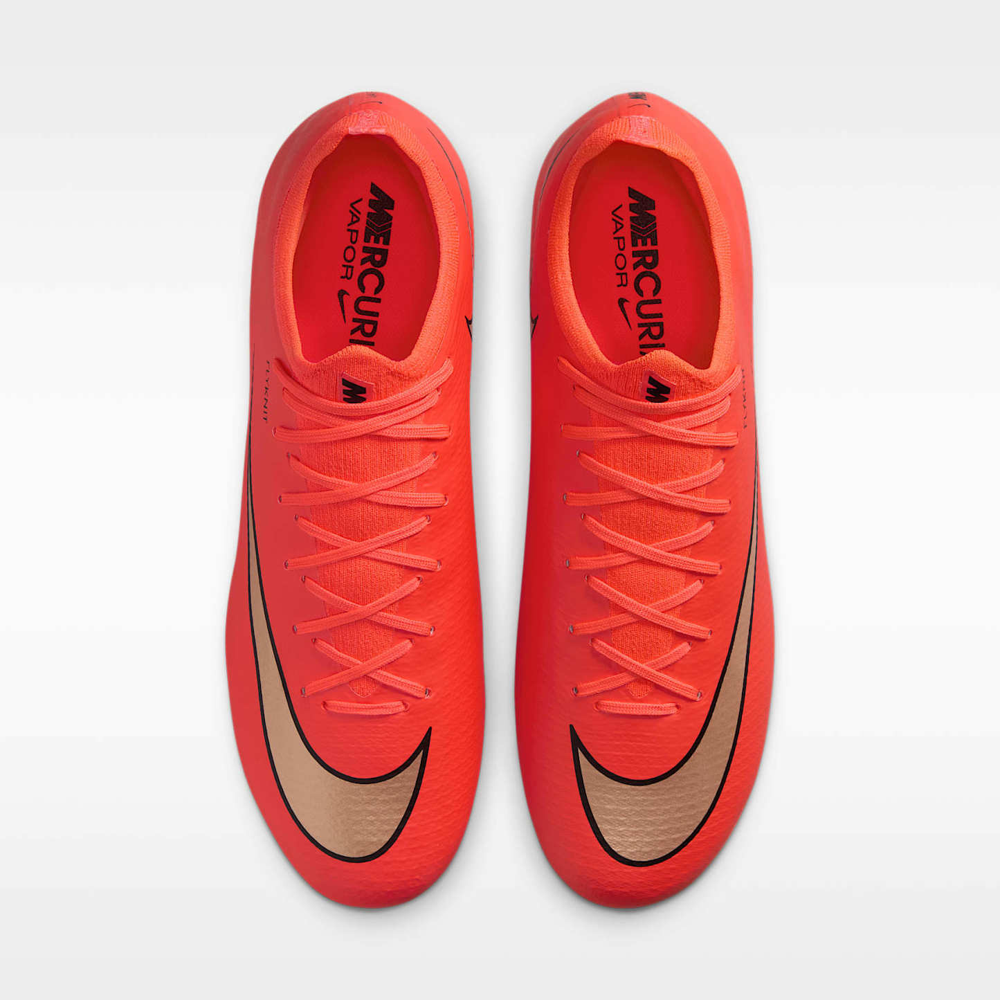 Nike Mercurial Vapor 17 Pro Low-Top-Fußballschuh für normalen Rasen – Bright Crimson/Blur