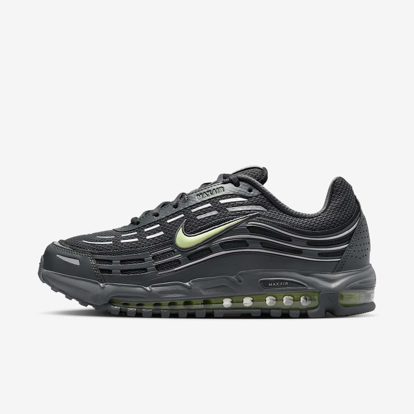 Nike Air Max TL 2.5 Schuh (Herren) – Iron Grey/Dark Smoke Grey/Metallic Silver/Light Liquid Lime