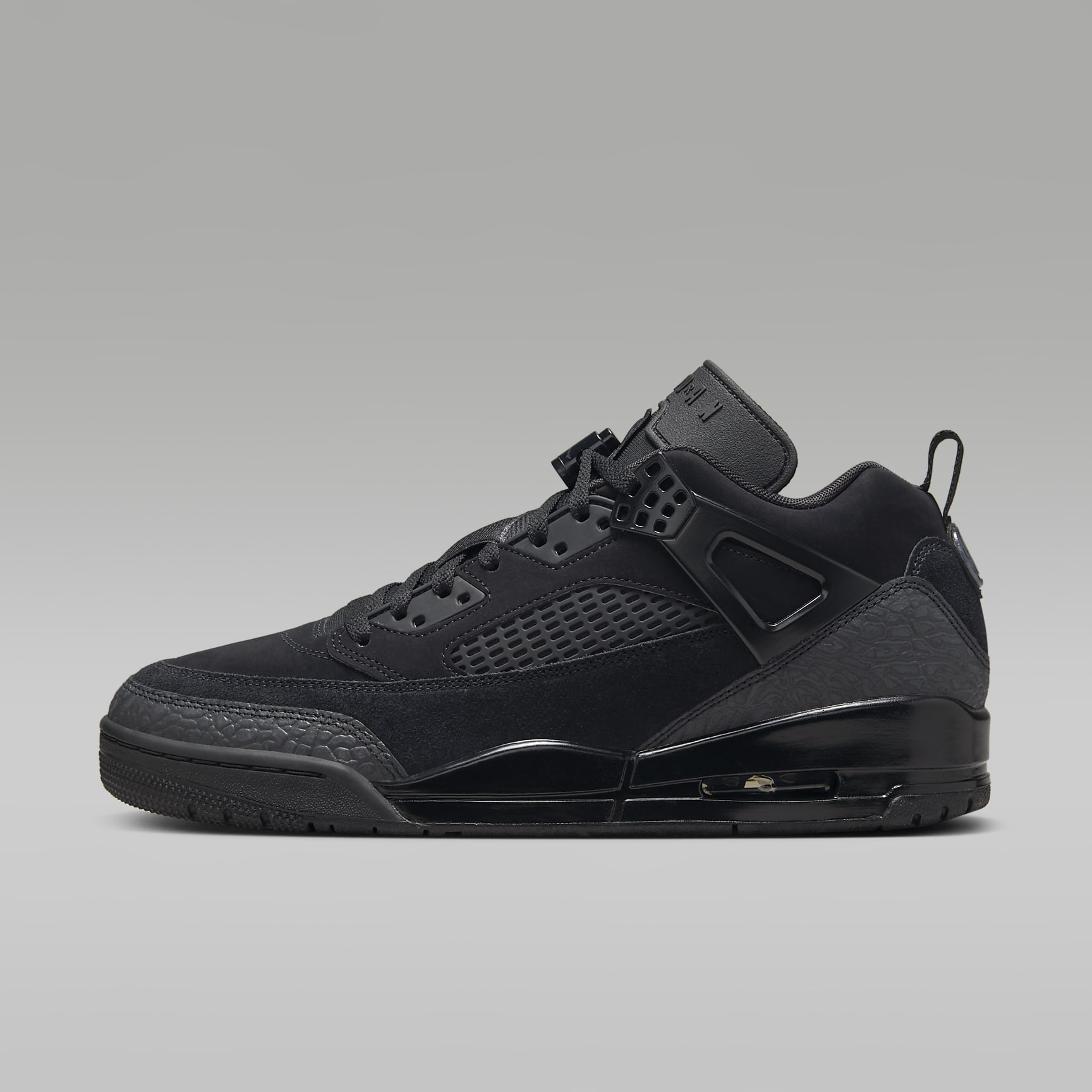 Jordan Spizike Low Herrenschuh – Schwarz/Anthracite/Schwarz