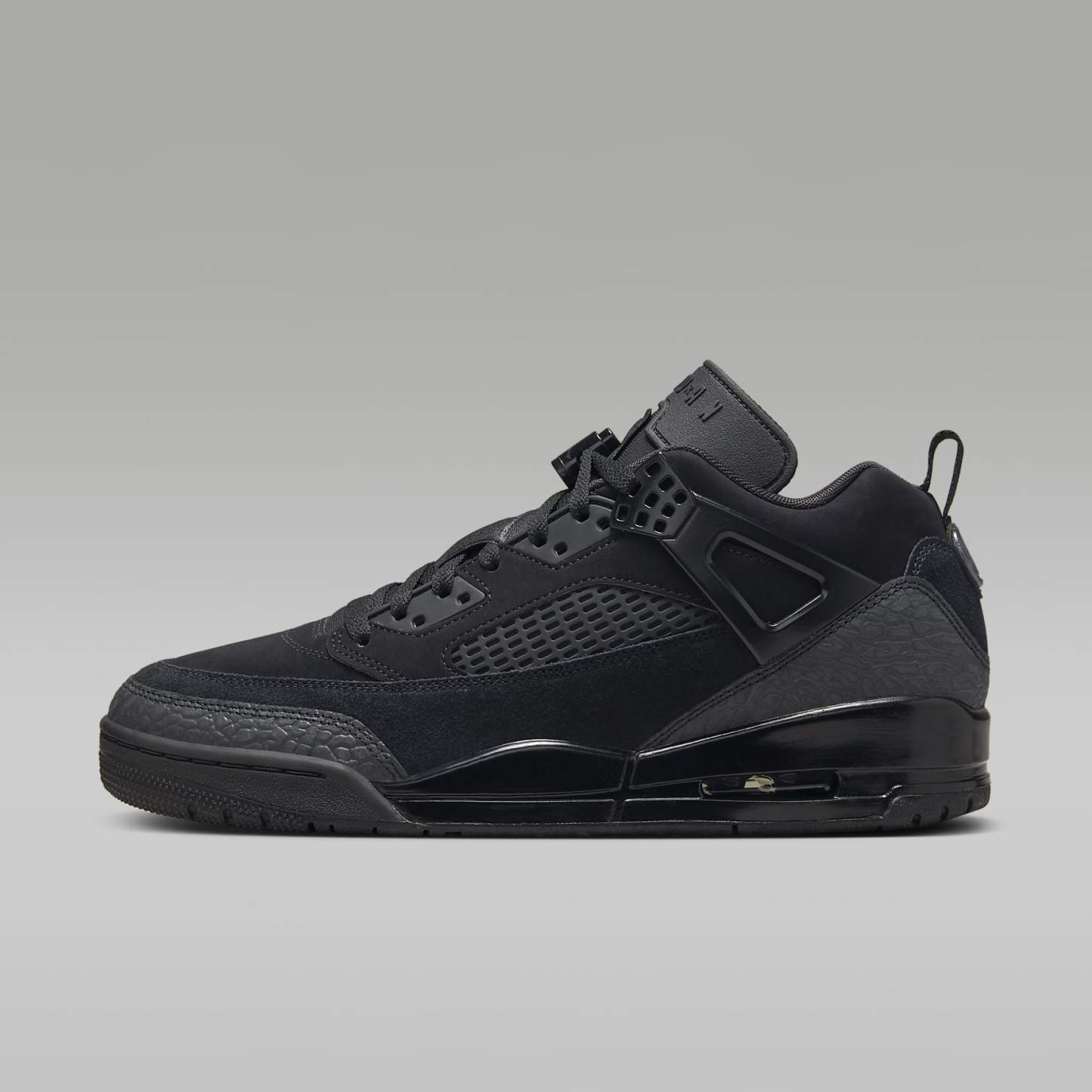 Jordan Spizike Low Herrenschuh – Schwarz/Anthracite/Schwarz