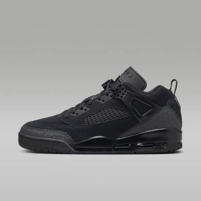 Jordan Spizike Low Herrenschuh – Schwarz/Anthracite/Schwarz