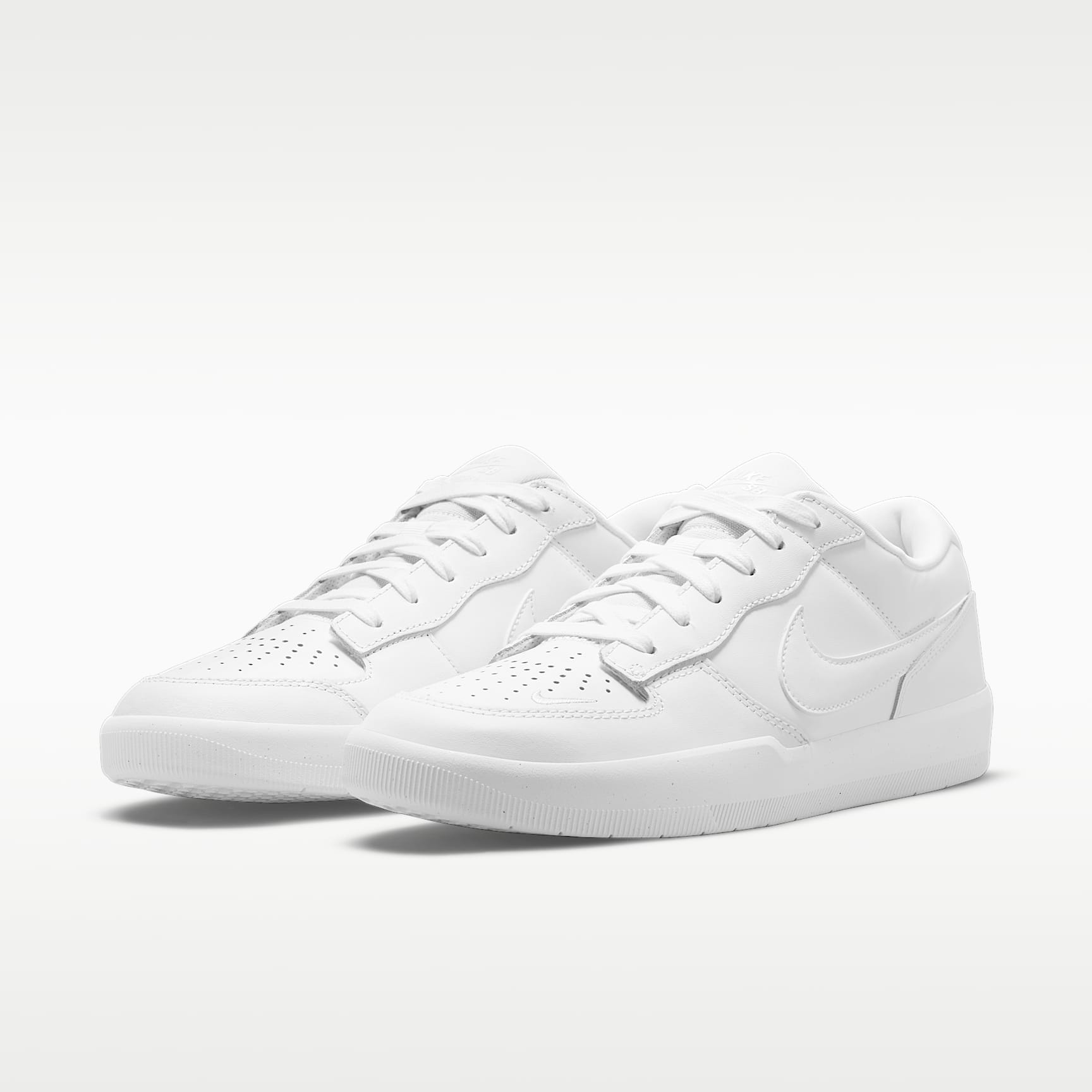 Nike SB Force 58 Premium Skateboard-Schuh – Weiß/Weiß/Weiß/Weiß