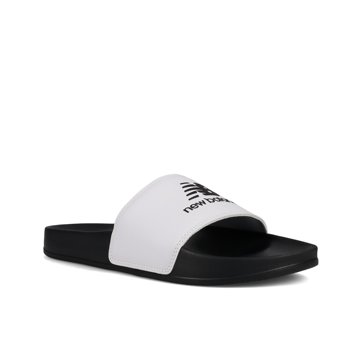 New Balance U 50 Slides Freizeitsandalen in WEISS
