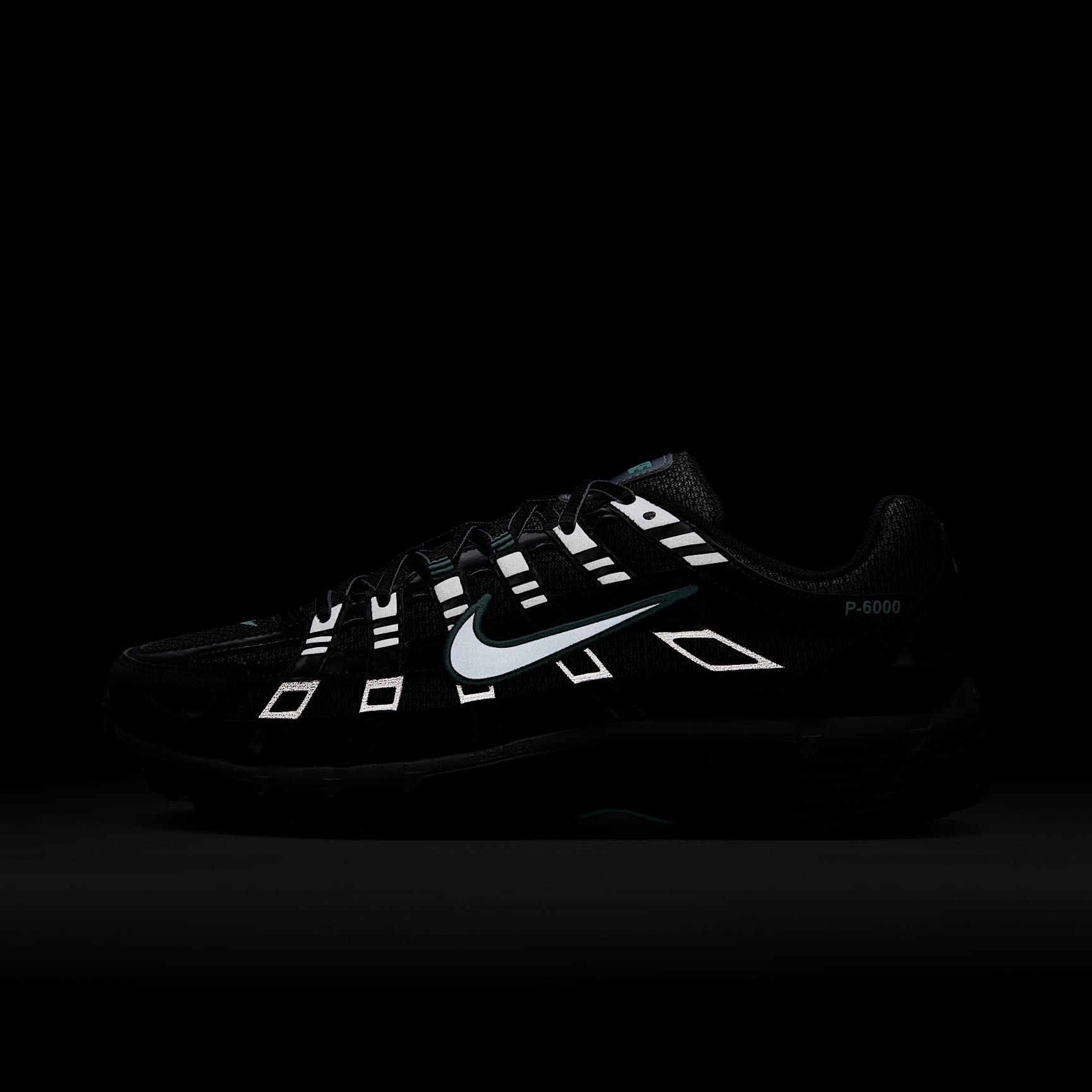 Nike P-6000 Schuh (Herren) – Schwarz/Hyper Turquoise/Cool Grey/Metallic Cool Grey