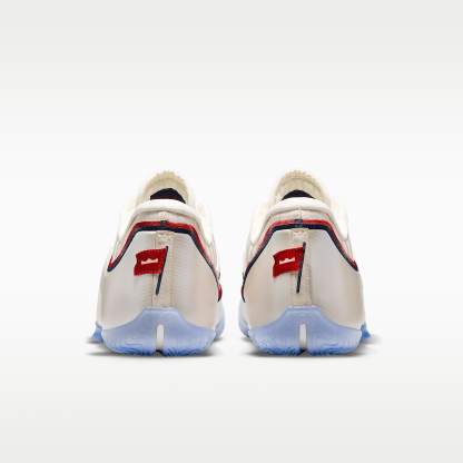 LeBron XXIII "Old Glory" Basketballschuh – Pale Ivory/University Red/Midnight Navy/Metallic Gold