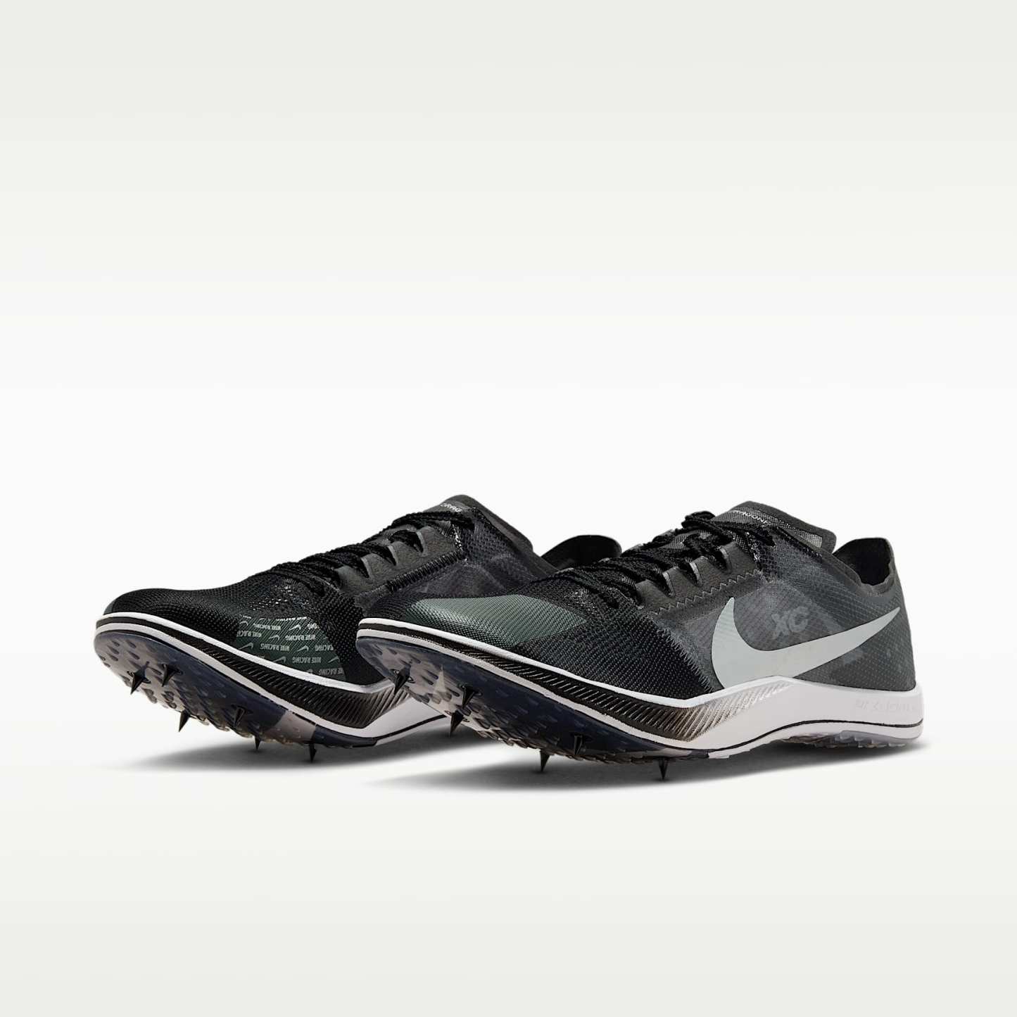 Nike Dragonfly XC Cross-Country-Spikes – Schwarz/Dark Smoke Grey/Weiß/Metallic Silver