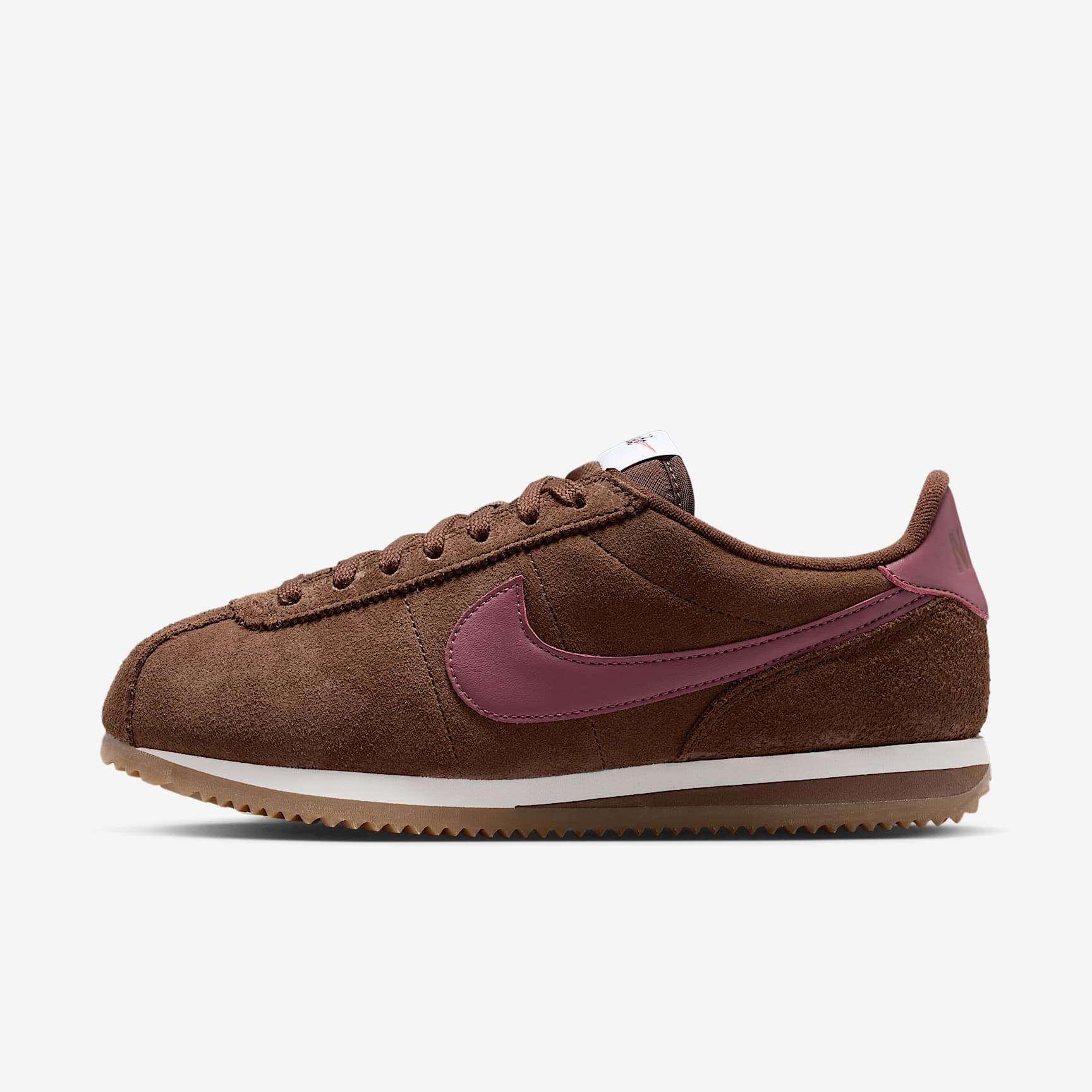 Nike Cortez Schuh (Damen) – Cacao Wow/Sail/Gum Light Brown/Pink Smoke