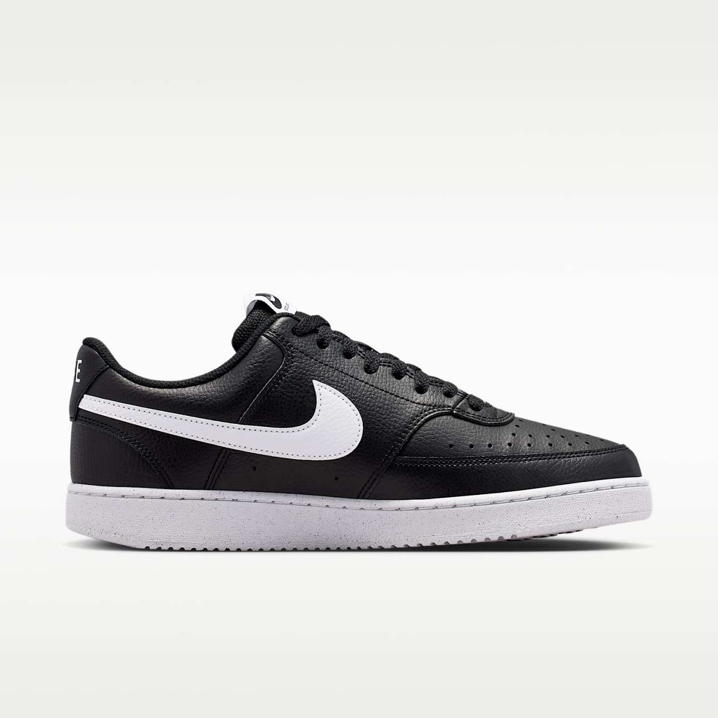 Nike Court Vision Low Next Nature Herrenschuh – Schwarz/Schwarz/Weiß