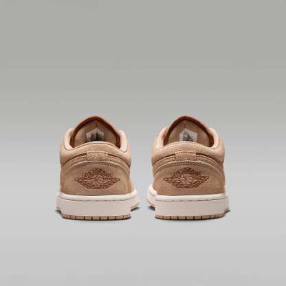 Air Jordan 1 Low Damenschuh – Legend Medium Brown/Chalk/Light British Tan