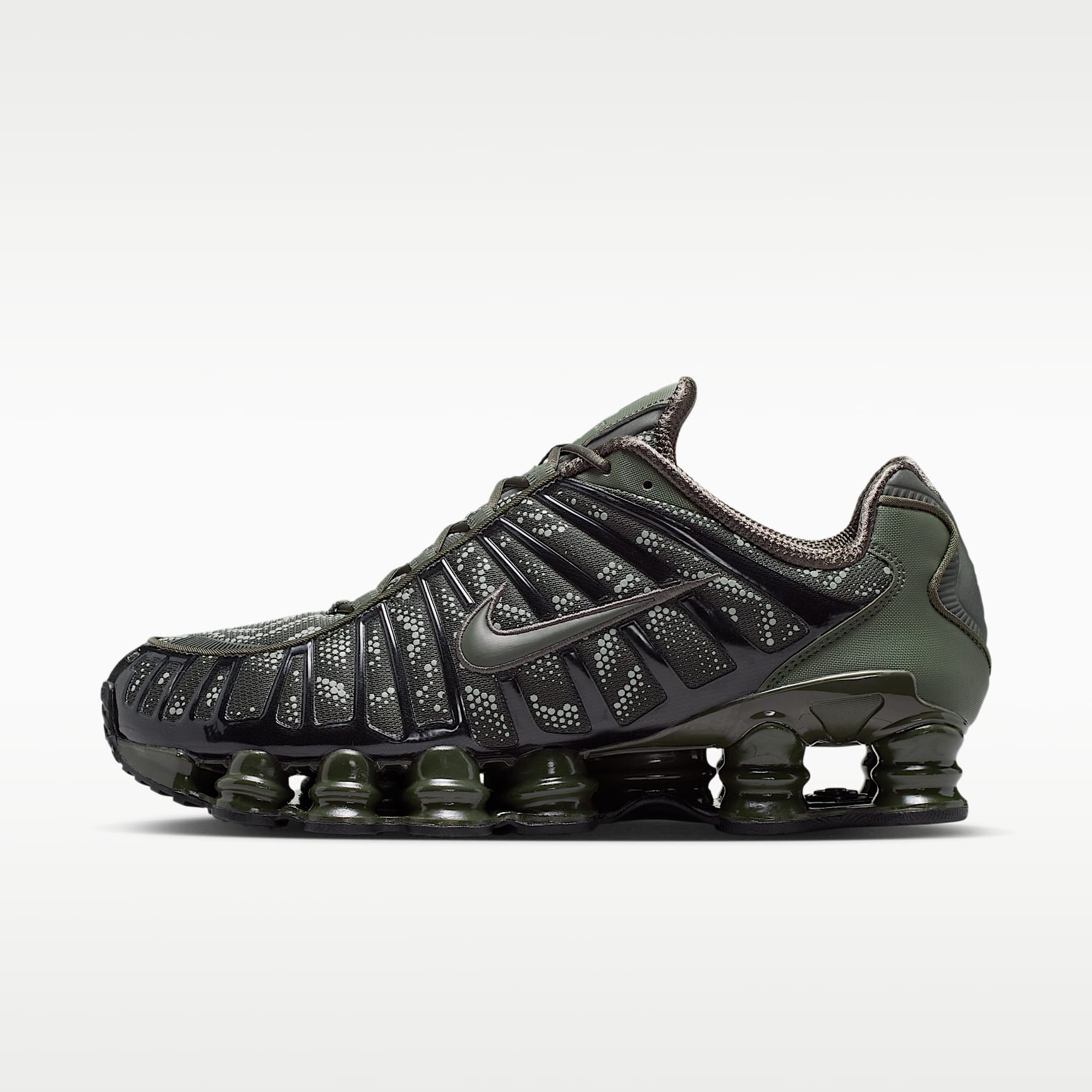 Nike Shox TL Herrenschuh – Newsprint/Schwarz/Newsprint