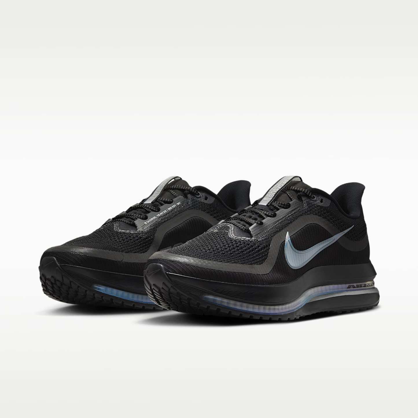 Nike Pegasus Premium Straßenlaufschuh (Herren) – Schwarz/Metallic Silver/Schwarz