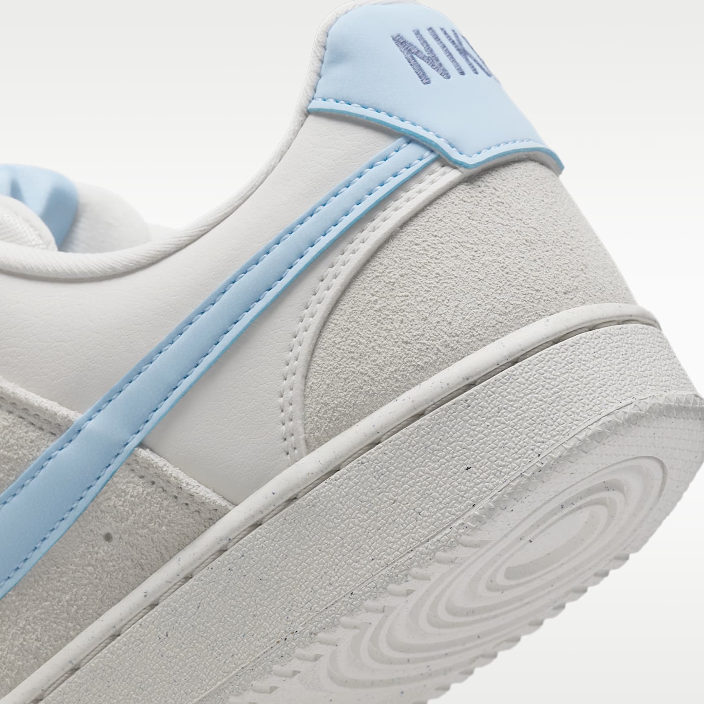 Nike Court Vision Low Schuh (Damen) – Phantom/Light Bone/Diffused Blue/Psychic Blue