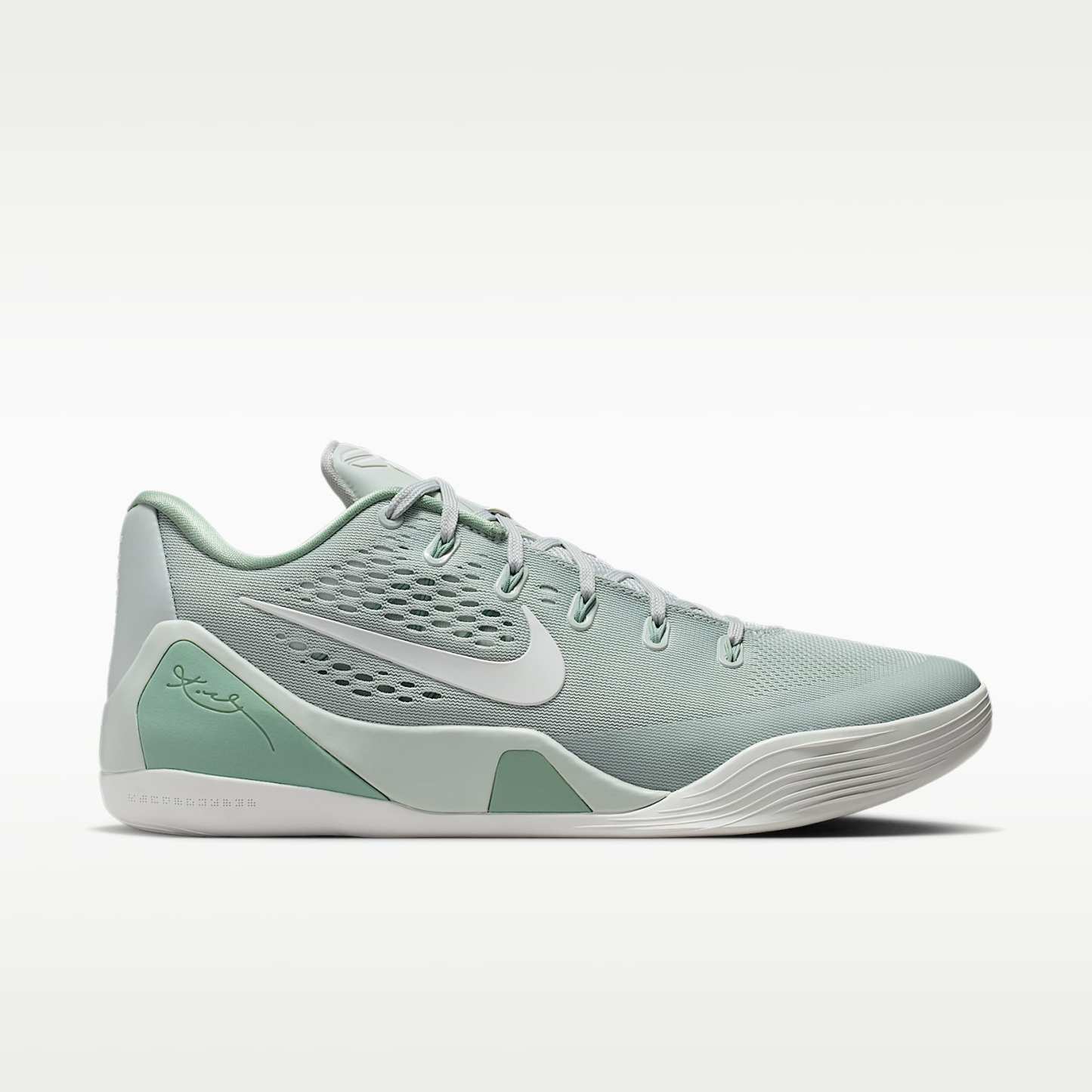 Kobe IX Elite Low EM Protro Basketballschuh – Light Silver/Summit White/Steam