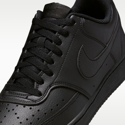 Nike Court Vision Low Next Nature Herrenschuh – Schwarz/Schwarz/Schwarz