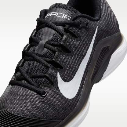 Nike Vapor 12 Tennisschuh für Hartplätze (Herren) – Schwarz/Dark Smoke Grey/Weiß