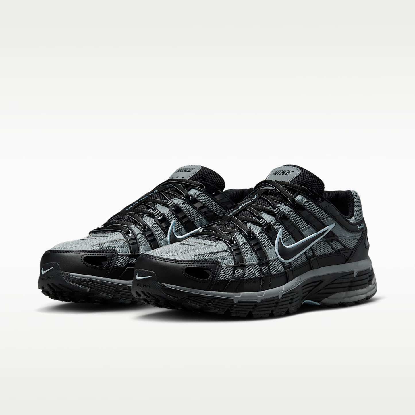 Nike P-6000 Tech Schuh für Herren – Schwarz/Cool Grey/Celestine Blue/Schwarz