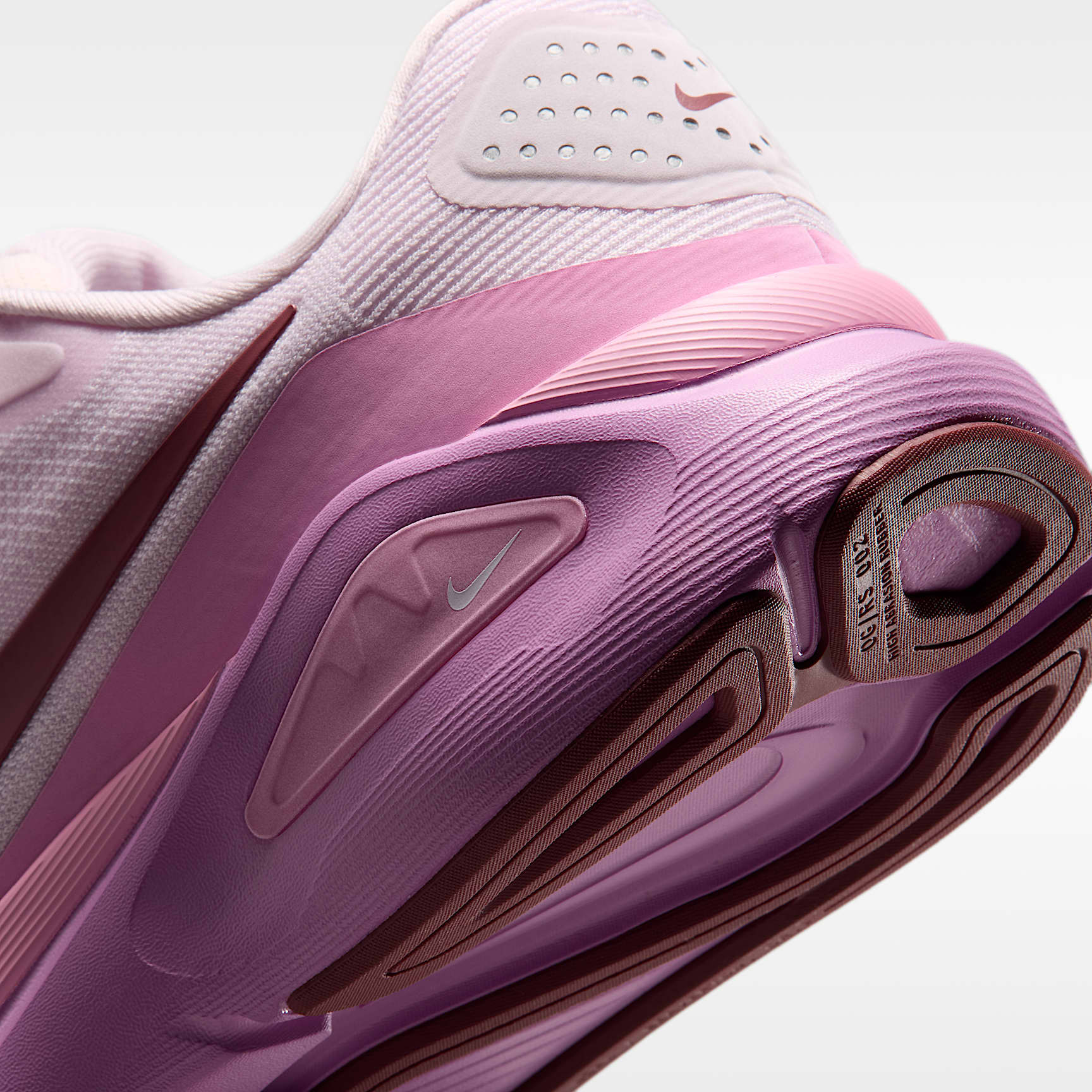 Nike Structure 26 Straßenlaufschuh (Damen) – Bleached Lilac/Pink Rise/Light Magenta/Pink Smoke